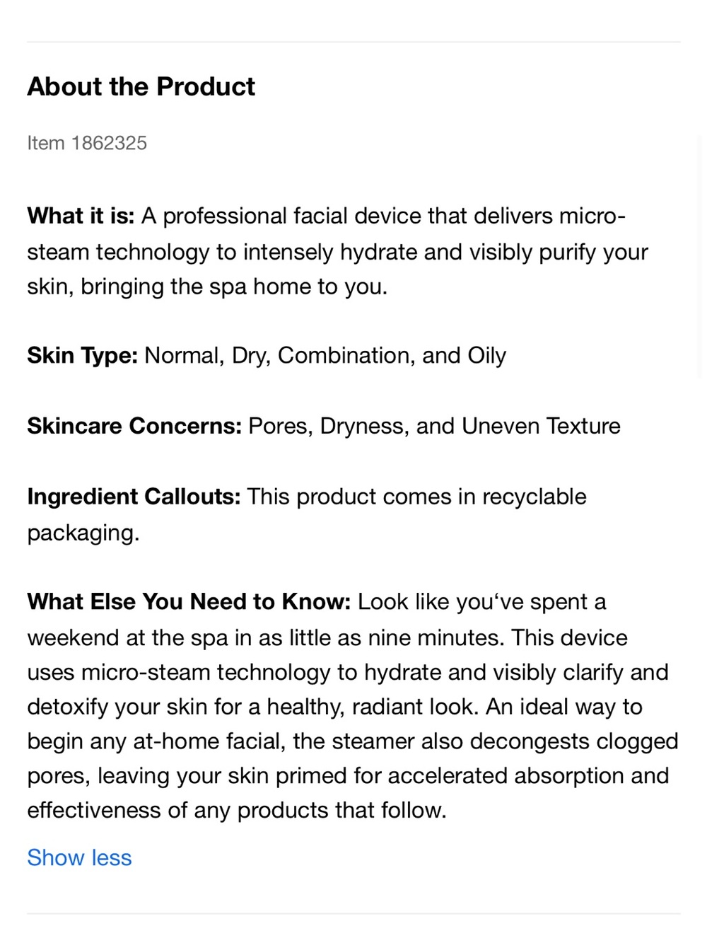 Dr. Dennis Gross Facial Steamer - White - Picture 7 of 8